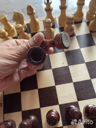 Шахматы деревянные