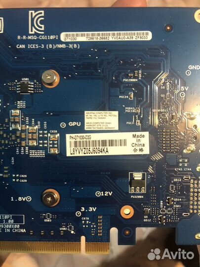 Видеокарта gt 1030 2gb