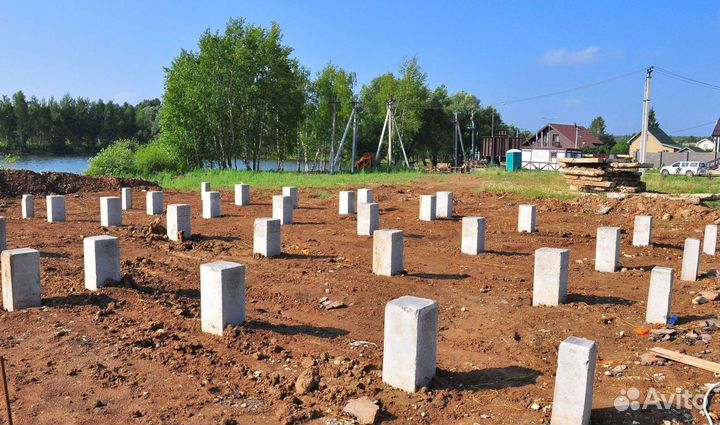 Железобетонные сваи Фундамент под ключ