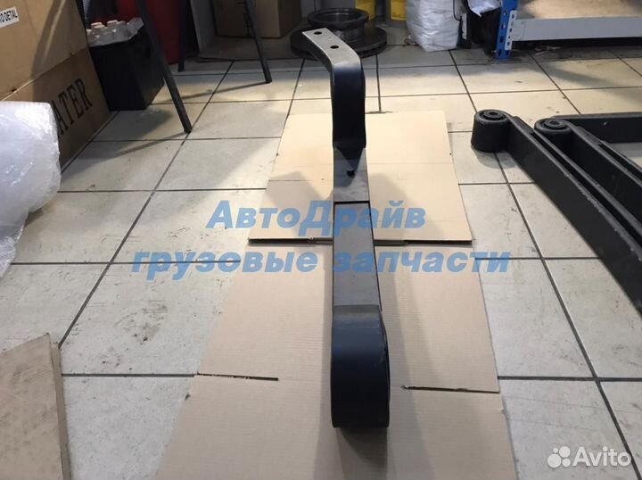 Полурессора Kassbohrer 2-х листовая