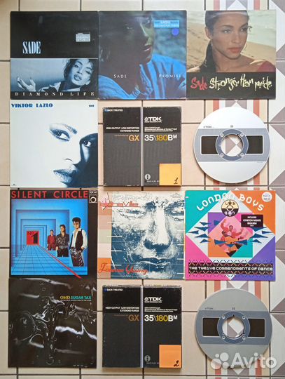 Катушка №27 / №18 с записями с LP и CD