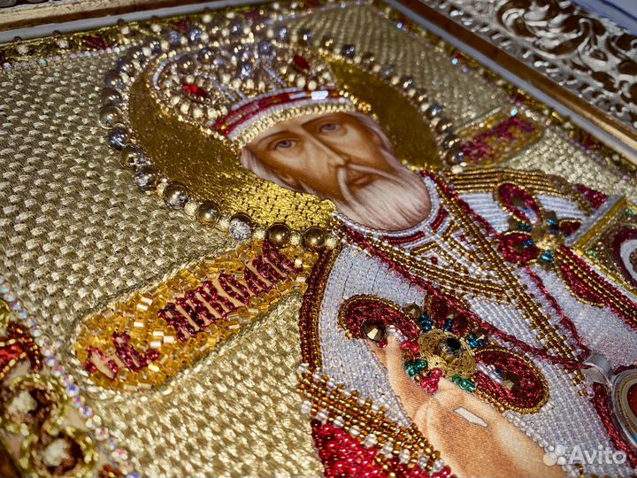 Иконы вышитые бисером