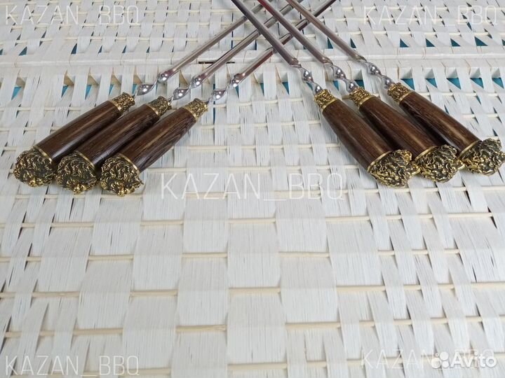 Комплект шампуров. Подарочный