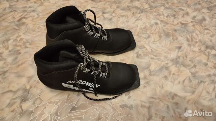 Лыжные ботинки Nordway размер 39-40 крепление 75мм