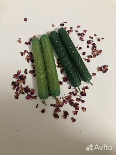 Свечи восковые ритуальные