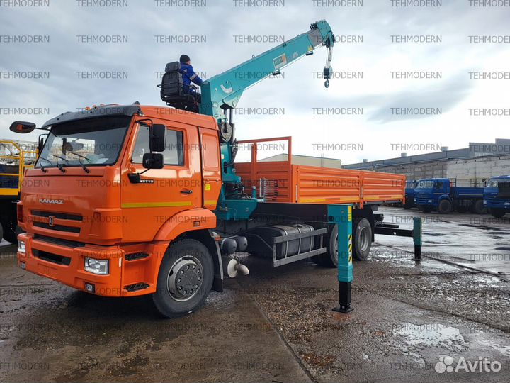 КамАЗ 65115-3094-48 с КМУ, 2023