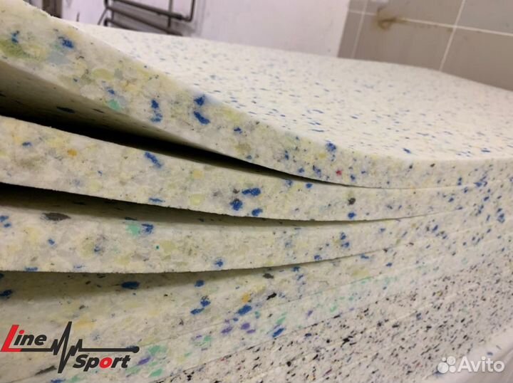 Поролон пвв мат 100кг/м3 гимнастический