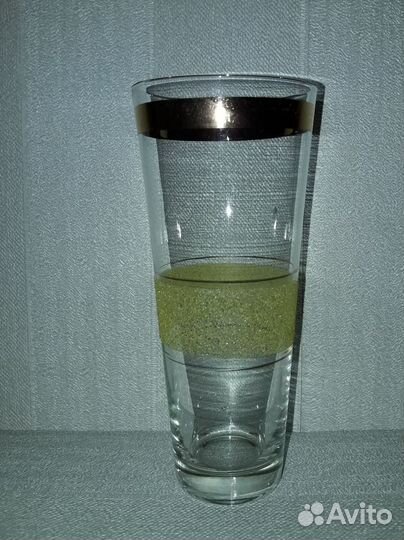 Комплект 6 стаканов на подносе