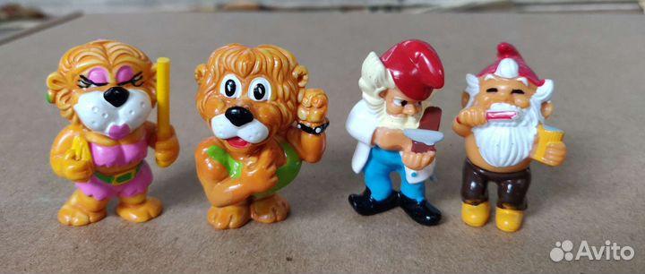 Игрушки из киндер сюрприза 90х