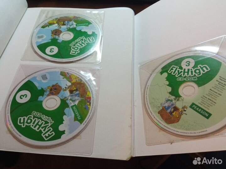 Fly High 3 (Учебник и рабочая тетрадь + 3 диска)