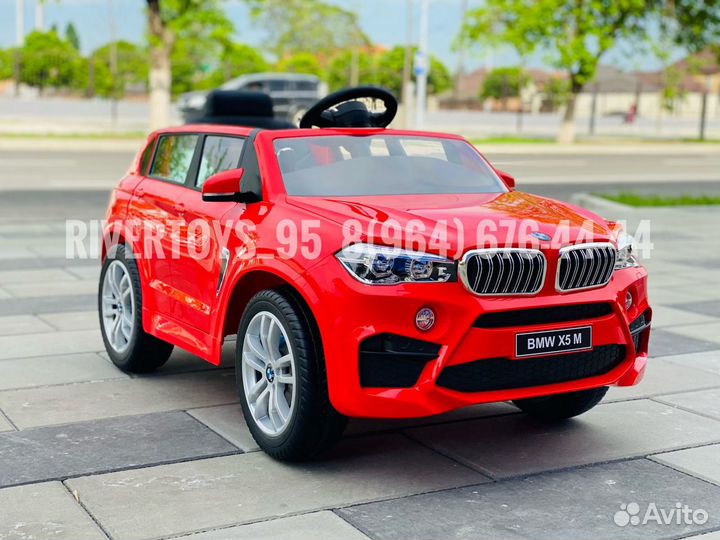 Электромобили, детские машинки BMW X5M Лицензия