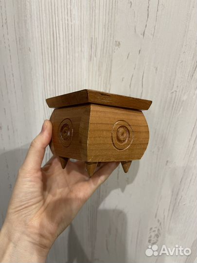Новая шкатулка деревянная