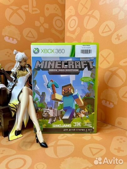 Xbox 360 Minecraft б/у