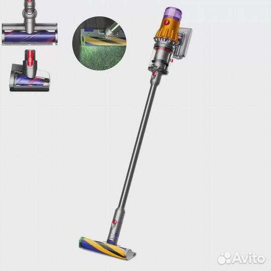 Пылесос Dyson V12S Detect Slim Submarine SV46 IN