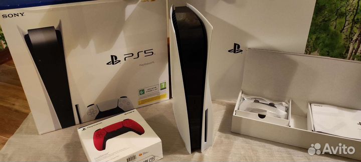 PlayStation 5, Blu Ray, 2 дж.,487 игр, 1008а
