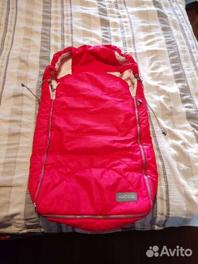 Меховой конверт в коляску vugga