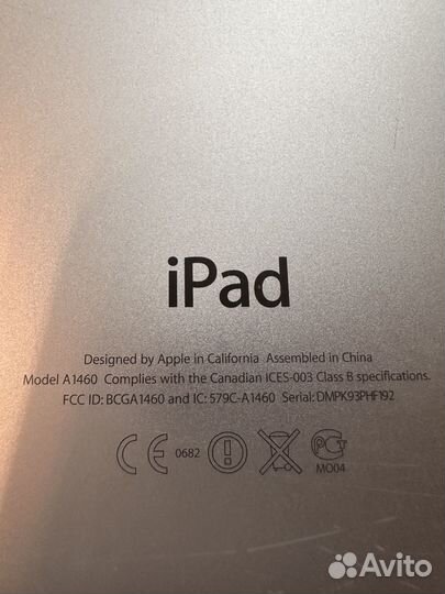 Планшет apple iPad