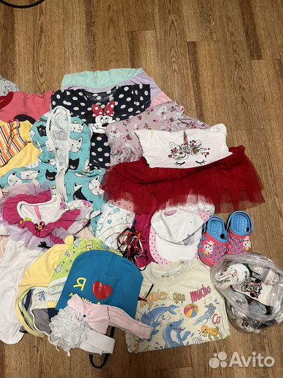 Вещи пакетом на девочку