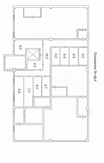 Свободного назначения, 80 м²