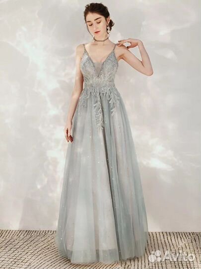 Вечернее выпускное платье 42 44