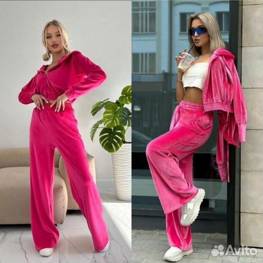 Костюм двойка велюр 42-48р