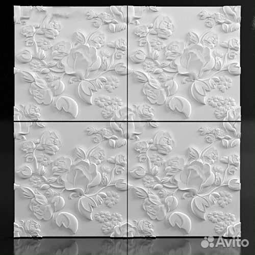 3d гипсовые панели