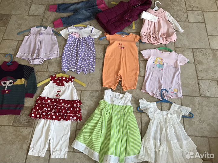 Одежда для девочки 1-2 года