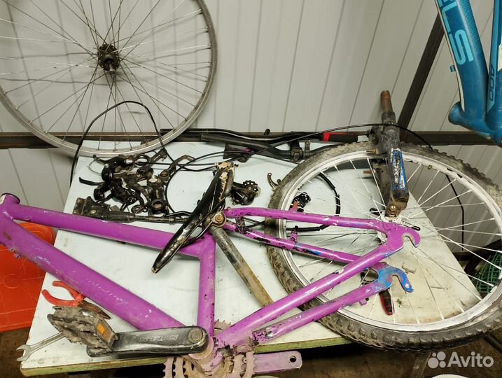 Запчасти бу на велосипед
