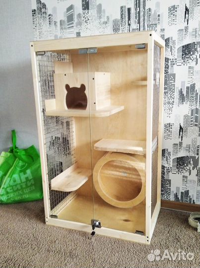 Клетки витрины для шиншилл дегу грызунов