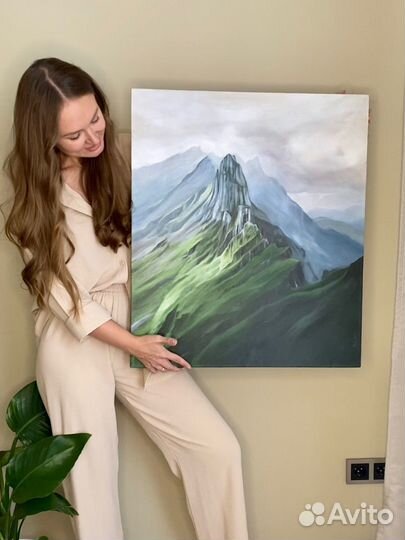 Картина горы 70/60