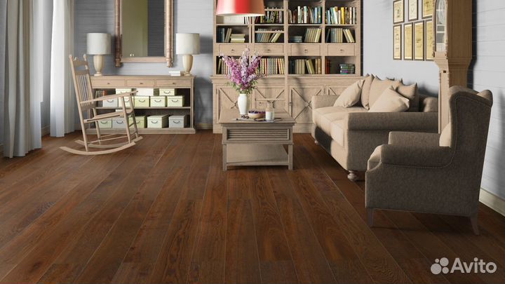 Tarkett Step L Дуб Барон Сиена 1200 Коричневый