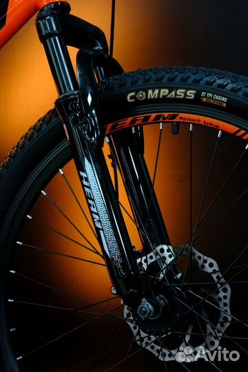 Подростковый двухподвес велосипед Heam Kraft 24