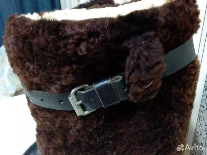 Сапоги кожаные новые зимние Бронь Унты новые