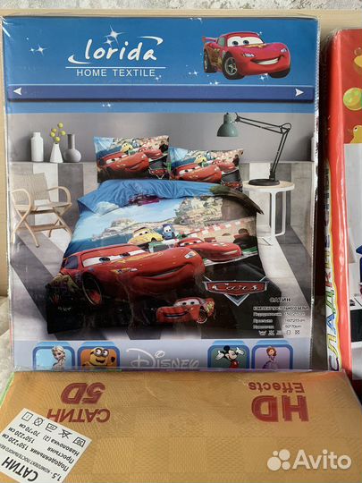 Детское постельное белье (новое)