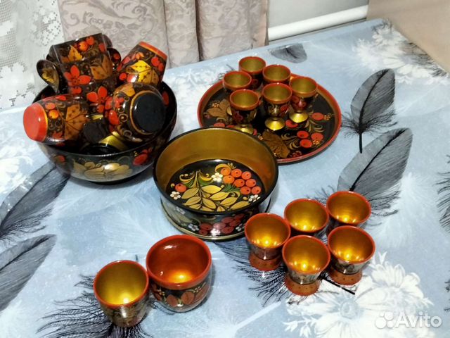 Хохлома, ложки СССР