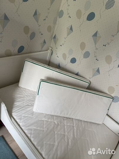 Кровать икея раздвижная лексвик детская