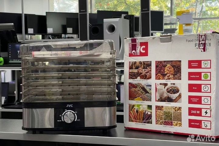 Сушилка для овощей и фруктов JVC JK-FD751 (кр90б)