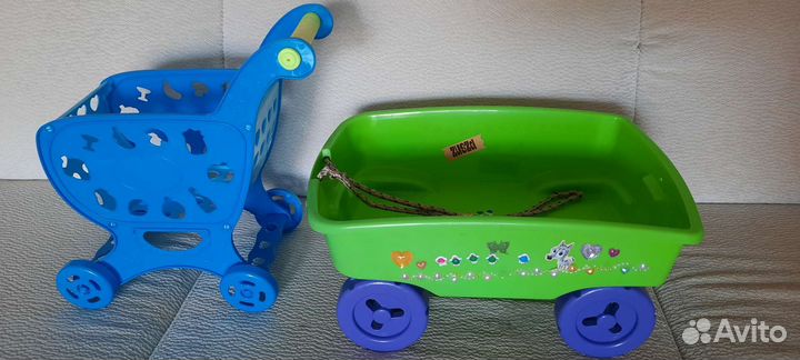 Тележка садовая игровая 2 шт
