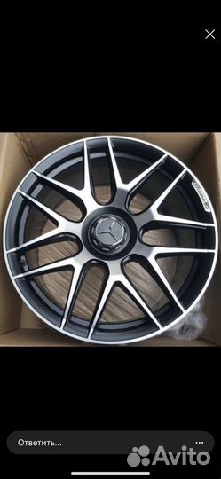 Разноширокие диски R20 на S-класс