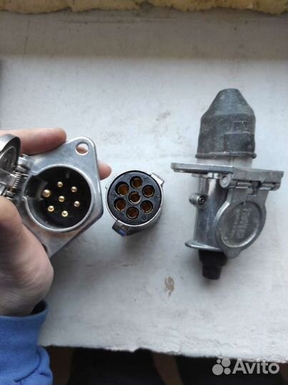 Разъем электрический 7 контактный для прицепа