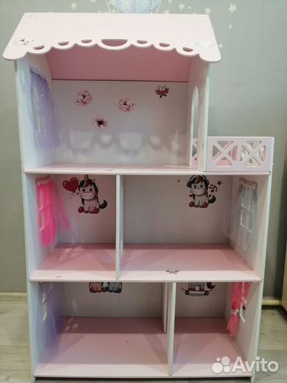Кукольный домик стеллаж