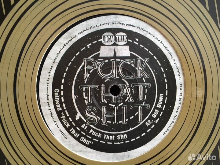 Cuthead - Fuck That Shit (LT076)