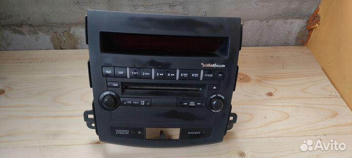 Головное устройство mitsubishi outlander xl