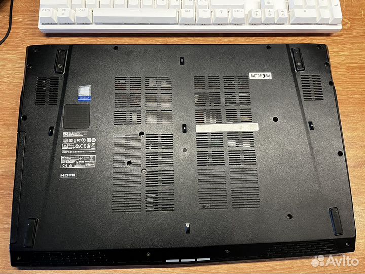 Ноутбук MSI Workstation (2018)