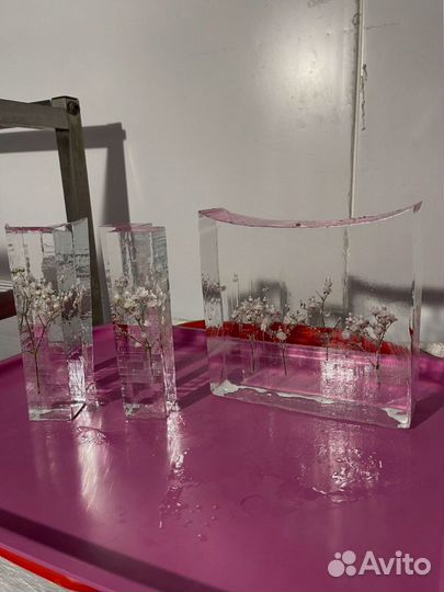 Лед для баров с цветами 15114 гр