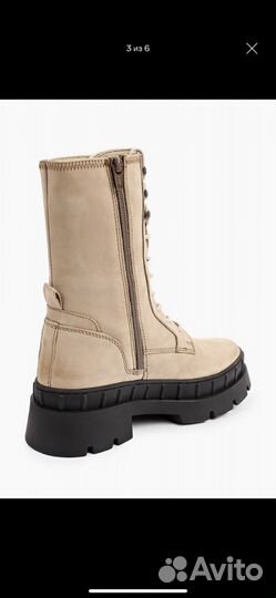Ботинки осенние 37 р кожа