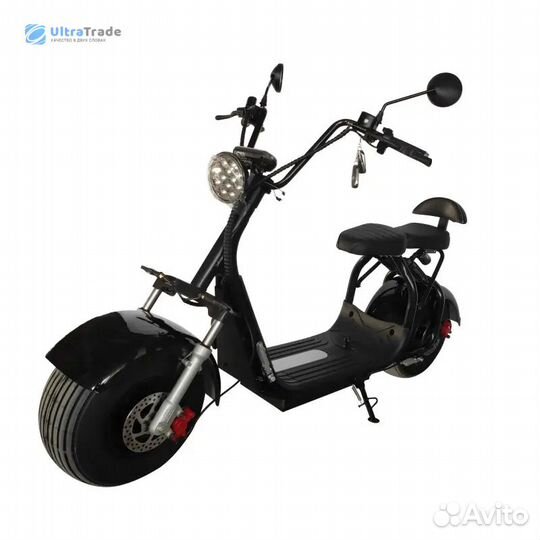 Электроскутер Citycoco Electric Scooter Black HS2