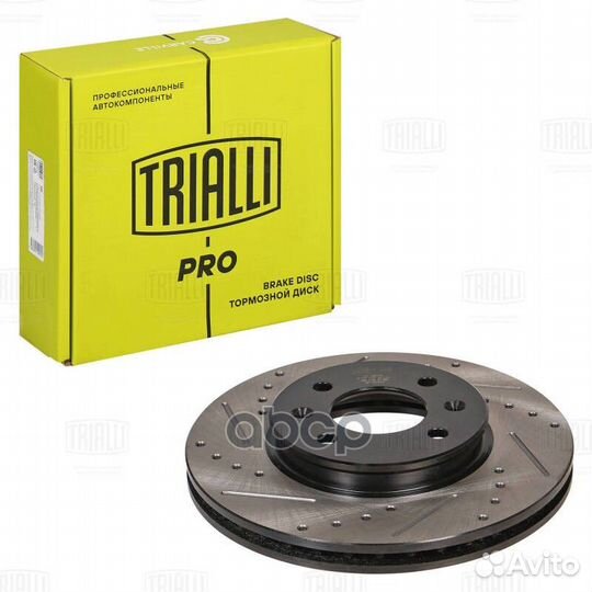 Диск тормозной DF 0841s Trialli