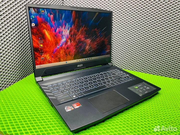 Игровой ноутбук Ryzen 5/16/SSD512/RX 6600 8gb