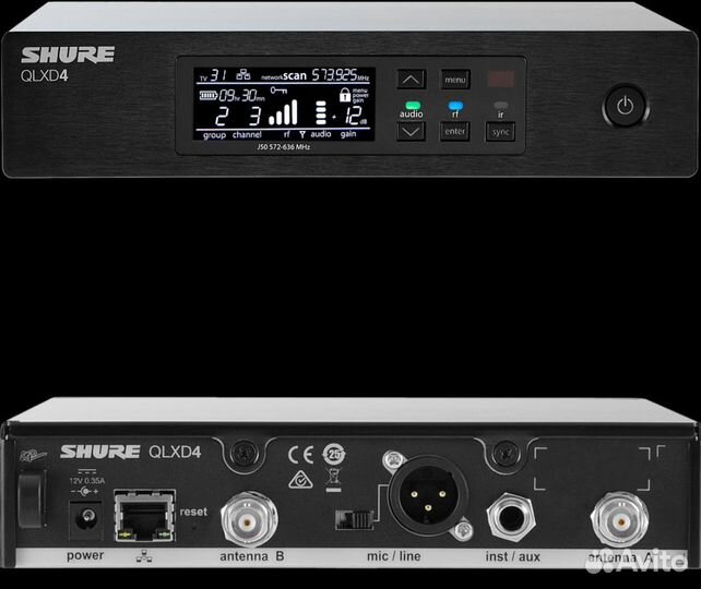 Радиомикрофон qlxd4 shure